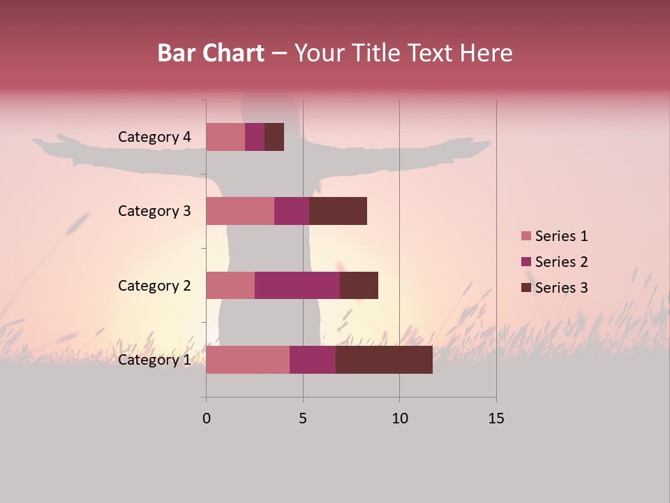 Woman Person Outdoor PowerPoint Template