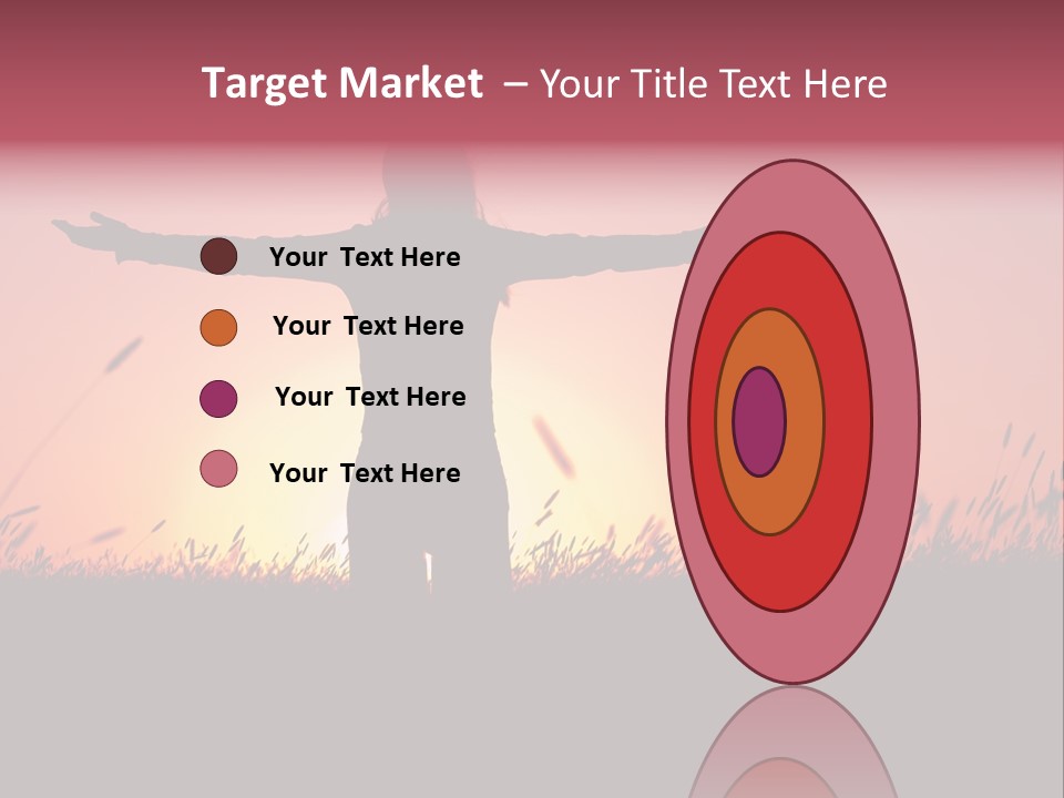 Woman Person Outdoor PowerPoint Template