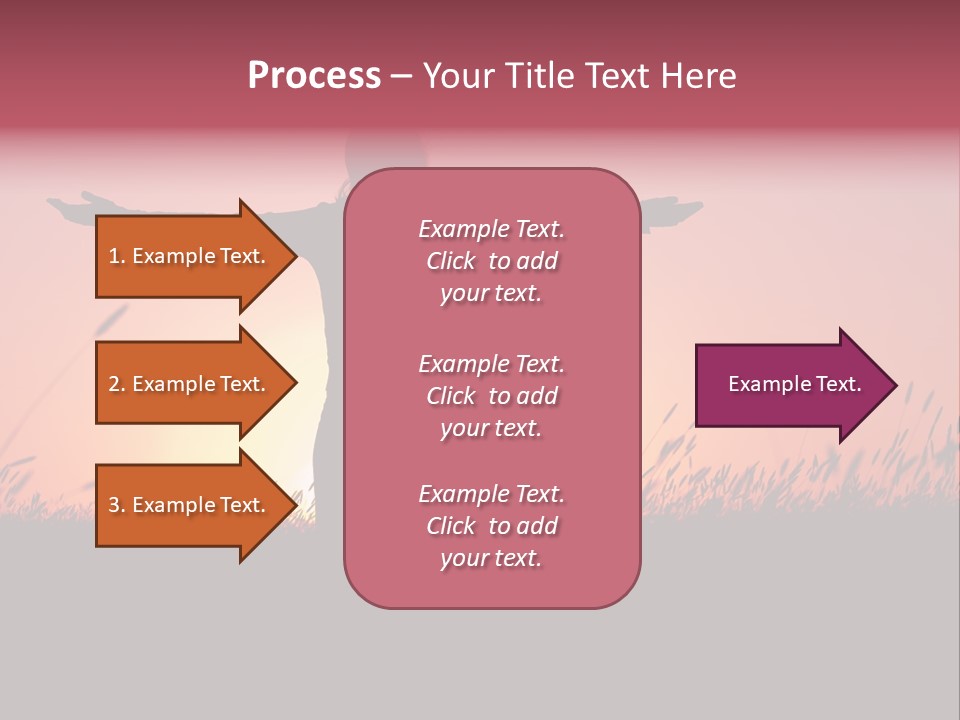 Woman Person Outdoor PowerPoint Template