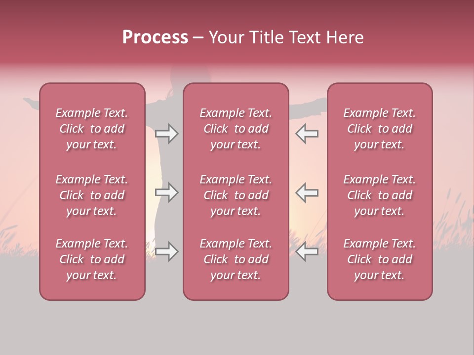 Woman Person Outdoor PowerPoint Template