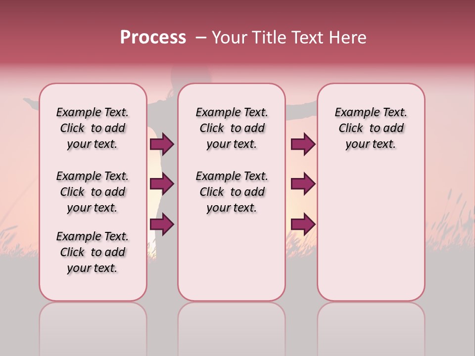 Woman Person Outdoor PowerPoint Template