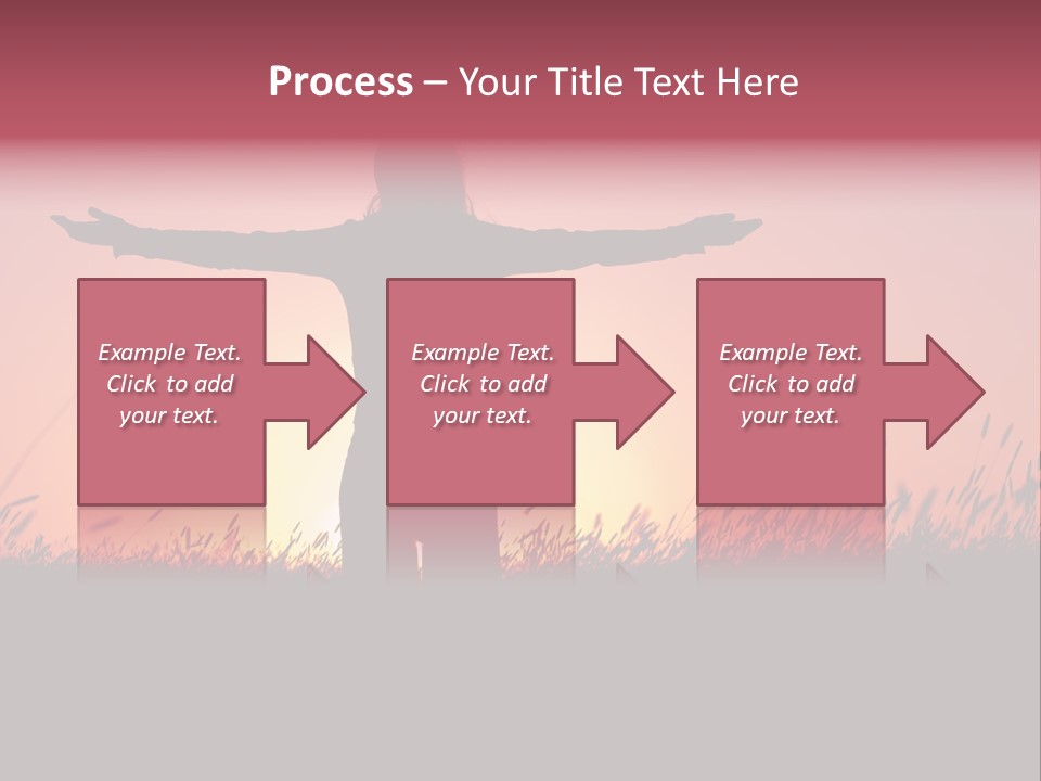 Woman Person Outdoor PowerPoint Template