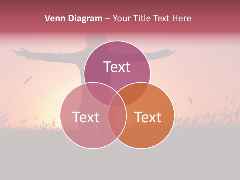 Woman Person Outdoor PowerPoint Template