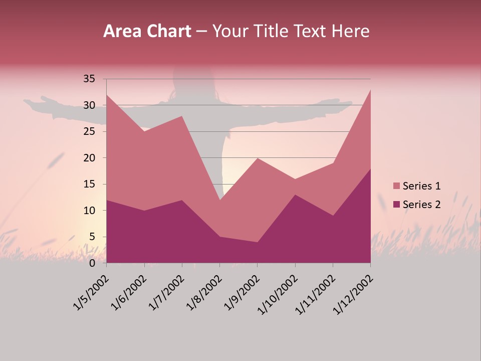 Woman Person Outdoor PowerPoint Template