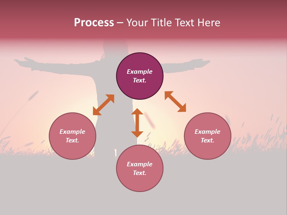 Woman Person Outdoor PowerPoint Template