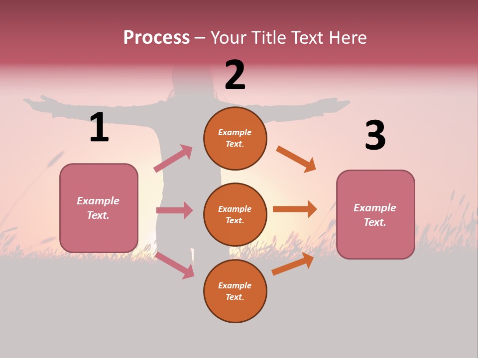 Woman Person Outdoor PowerPoint Template