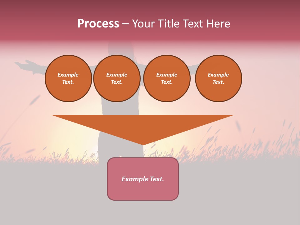 Woman Person Outdoor PowerPoint Template