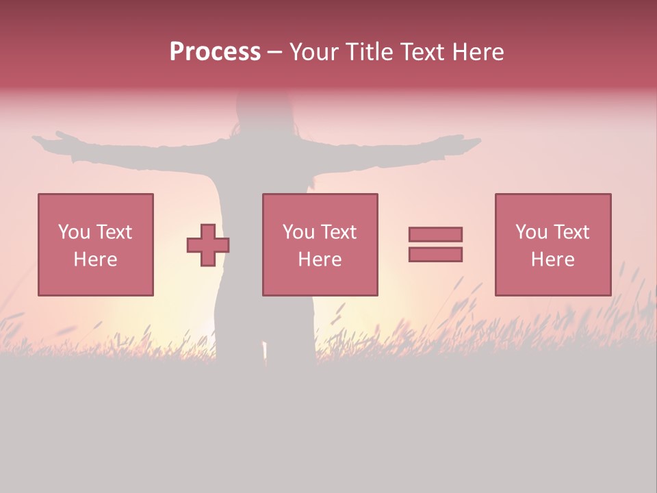 Woman Person Outdoor PowerPoint Template