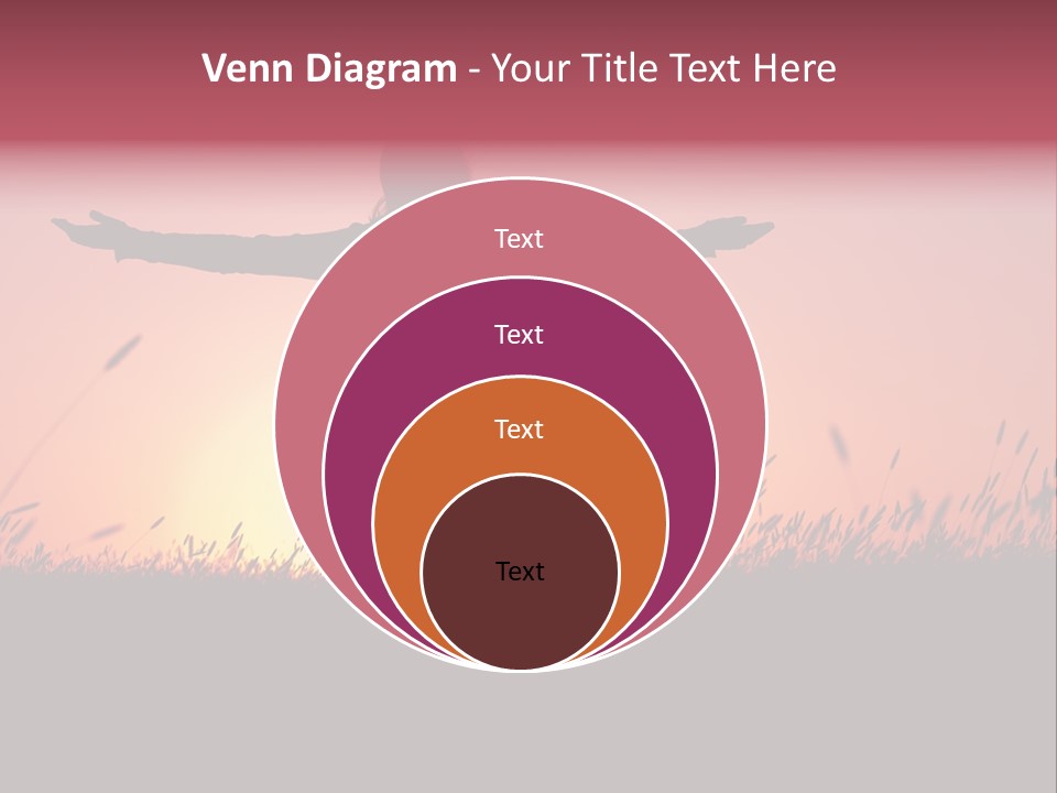 Woman Person Outdoor PowerPoint Template