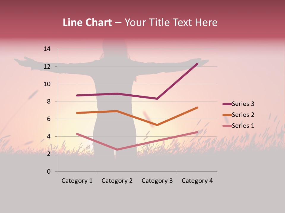 Woman Person Outdoor PowerPoint Template