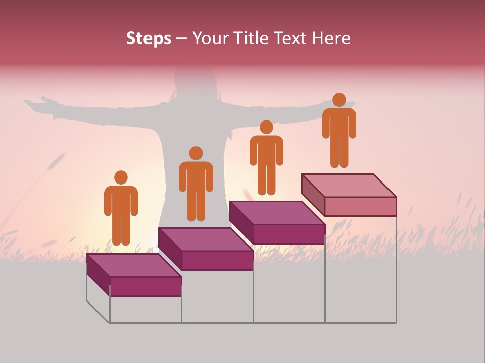 Woman Person Outdoor PowerPoint Template