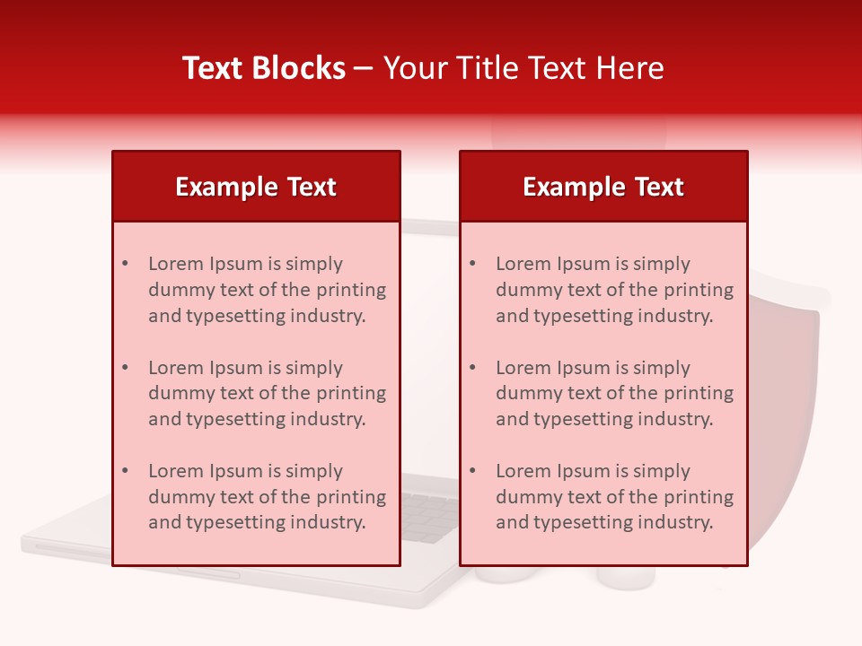 Shield Digital Character PowerPoint Template