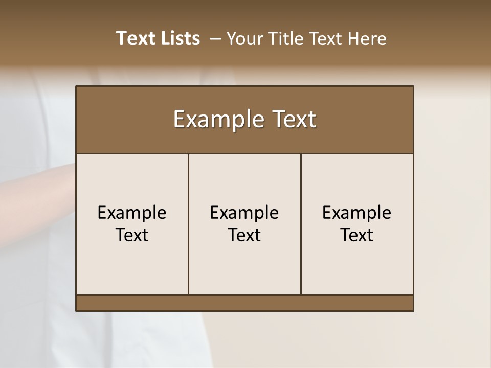 Caucasian Computer Healthcare PowerPoint Template