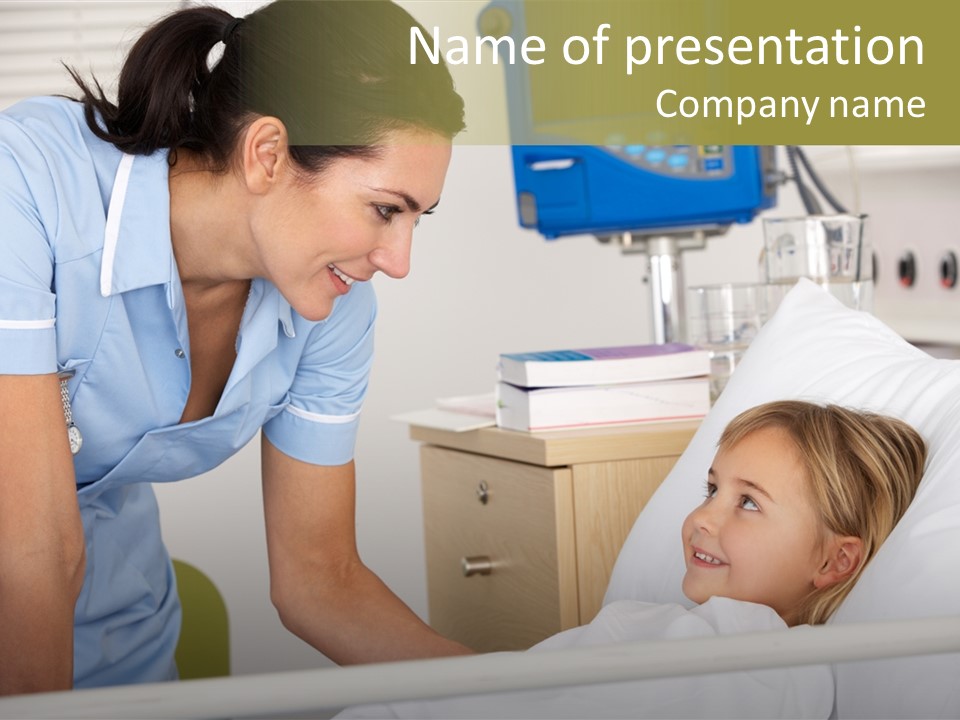Sick Accident And Emergency Hospital PowerPoint Template