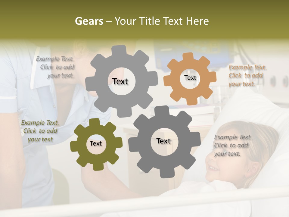 Sick Accident And Emergency Hospital PowerPoint Template