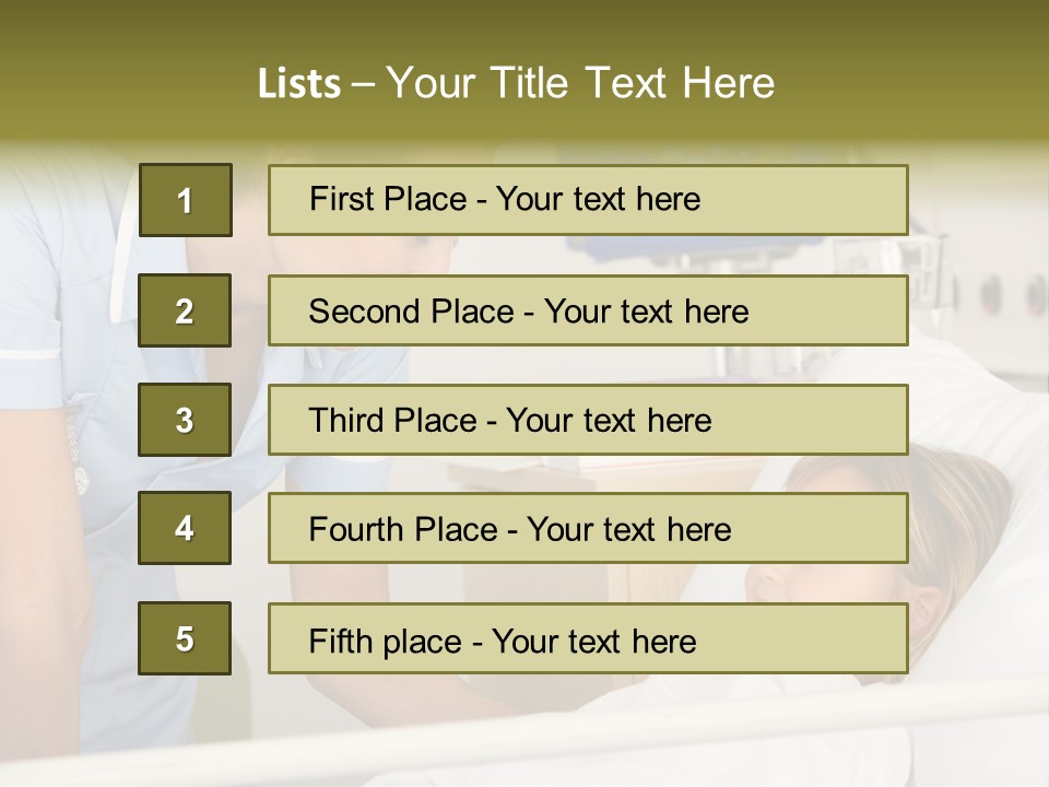 Sick Accident And Emergency Hospital PowerPoint Template