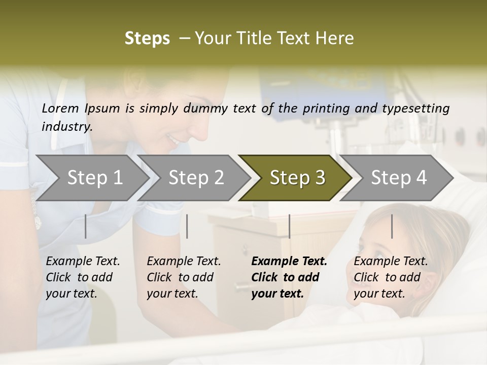 Sick Accident And Emergency Hospital PowerPoint Template
