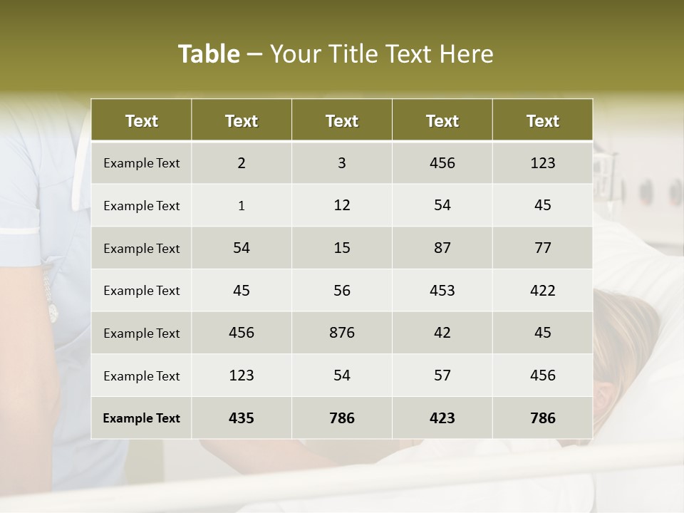 Sick Accident And Emergency Hospital PowerPoint Template