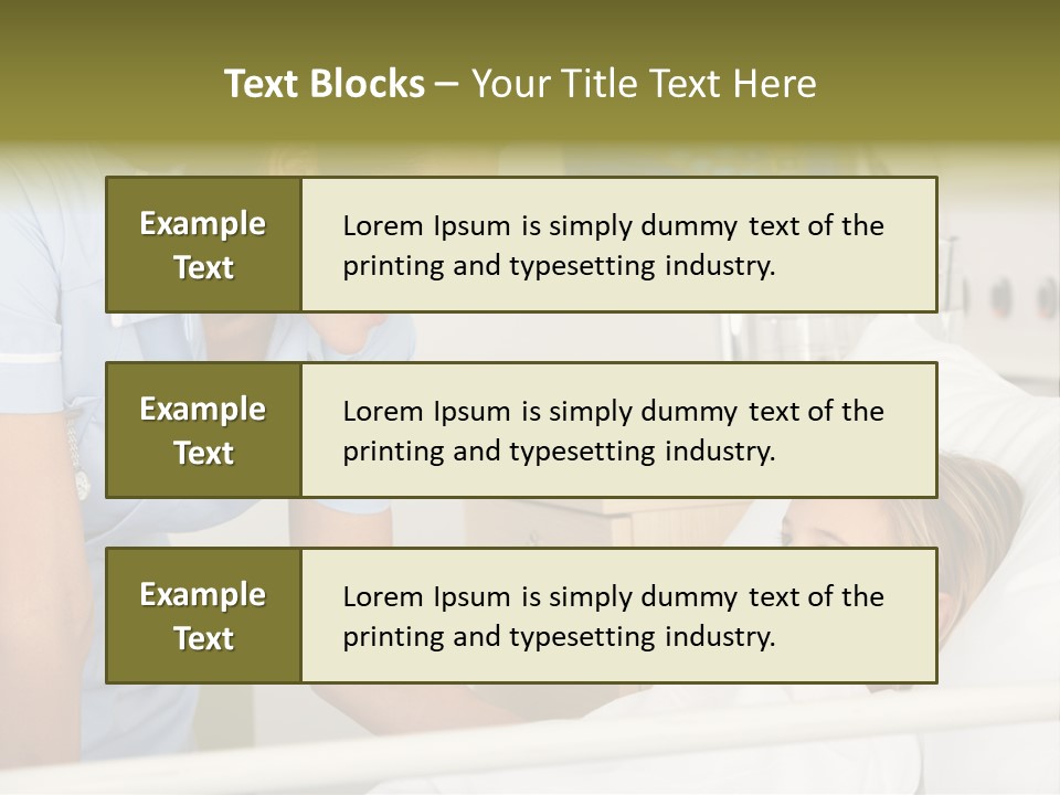 Sick Accident And Emergency Hospital PowerPoint Template