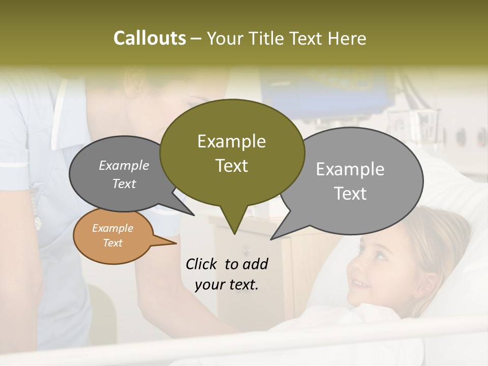 Sick Accident And Emergency Hospital PowerPoint Template