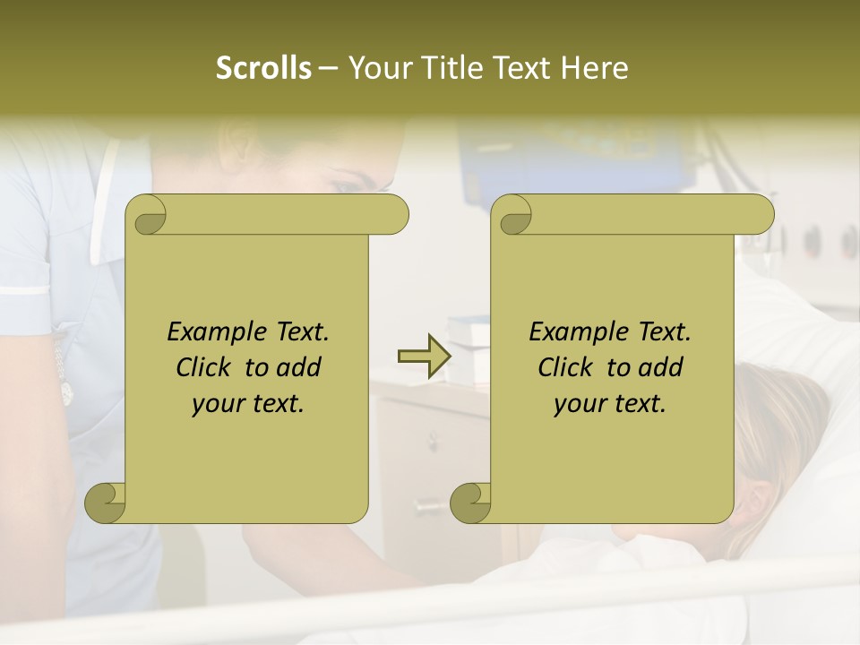 Sick Accident And Emergency Hospital PowerPoint Template
