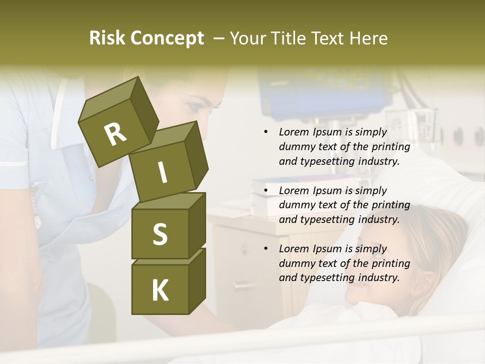 Sick Accident And Emergency Hospital PowerPoint Template