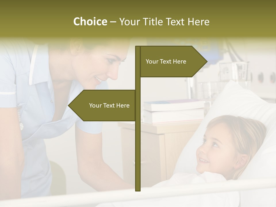 Sick Accident And Emergency Hospital PowerPoint Template