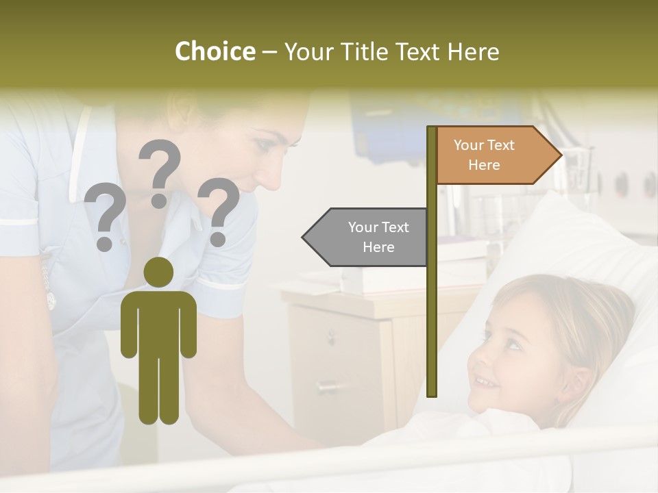 Sick Accident And Emergency Hospital PowerPoint Template