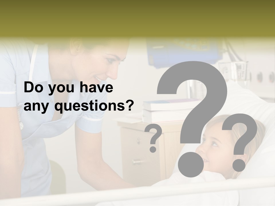 Sick Accident And Emergency Hospital PowerPoint Template