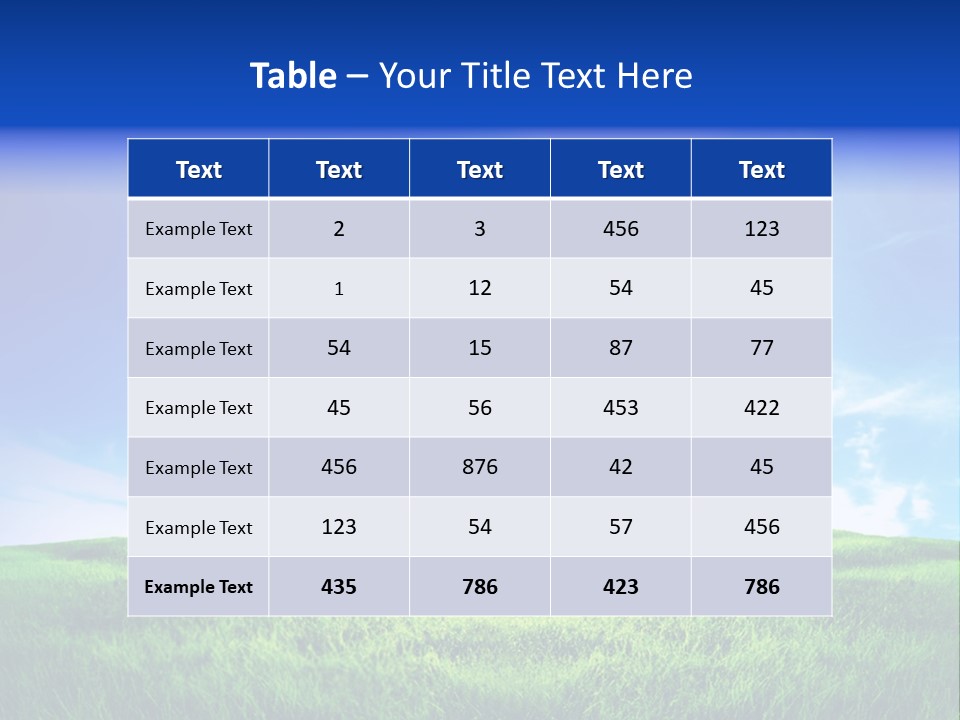 Farm Nature Natural PowerPoint Template