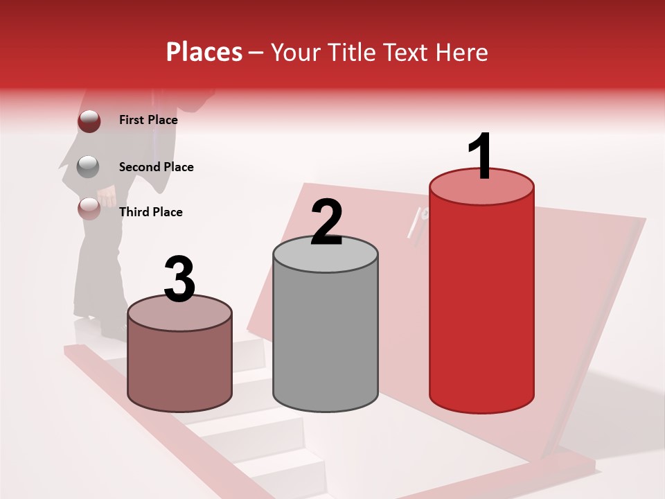 Solution Look White PowerPoint Template