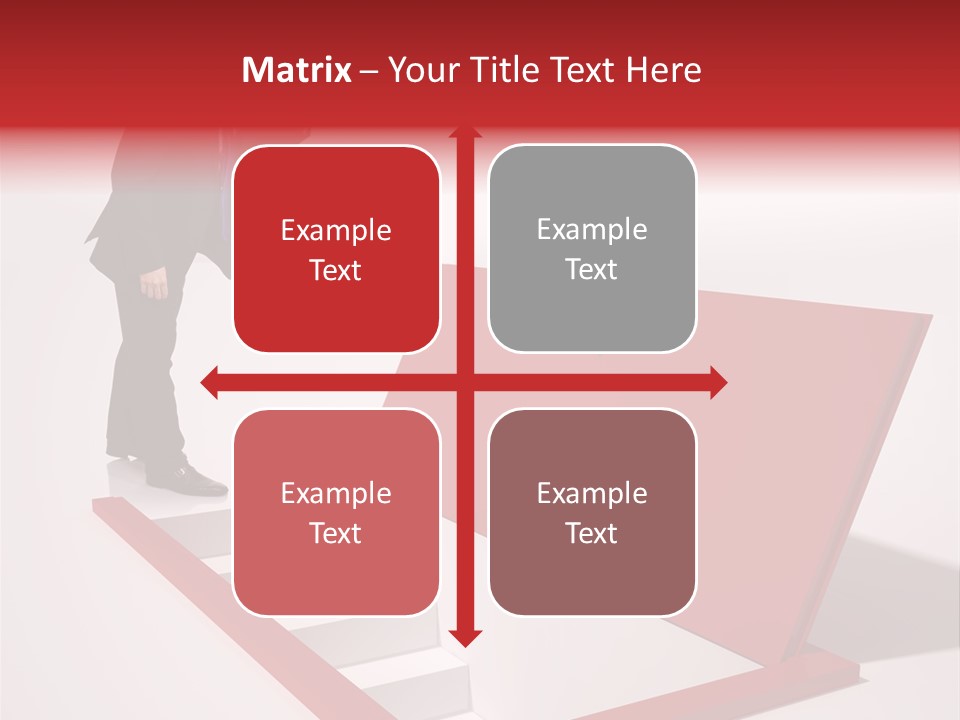 Solution Look White PowerPoint Template