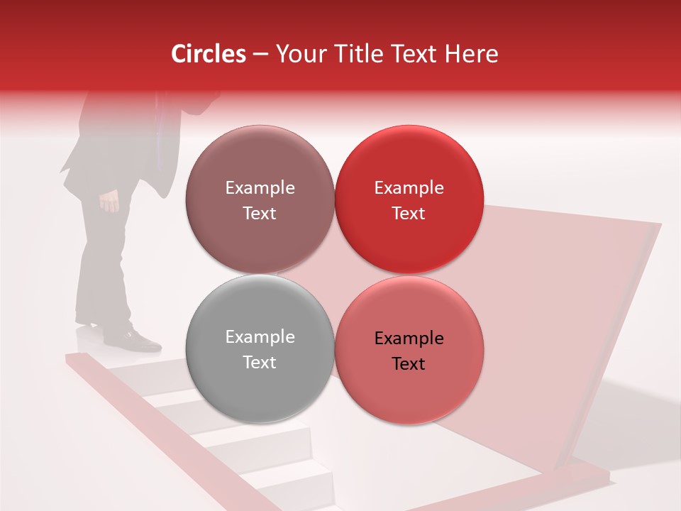 Solution Look White PowerPoint Template