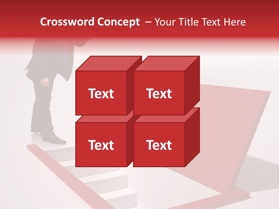 Solution Look White PowerPoint Template