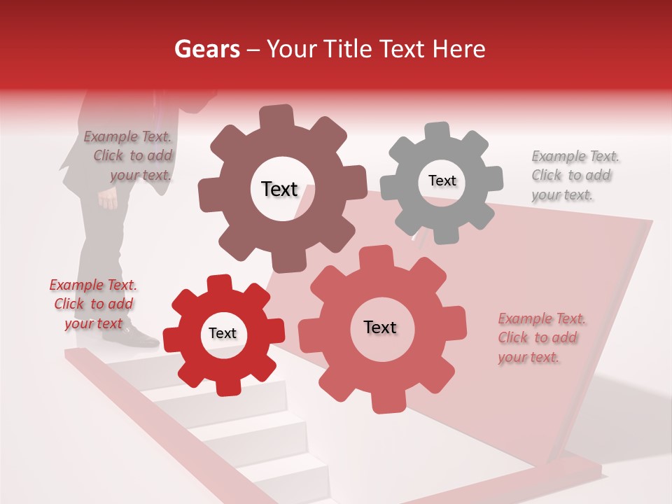 Solution Look White PowerPoint Template