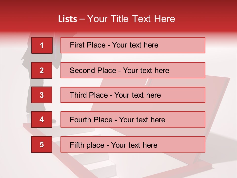 Solution Look White PowerPoint Template