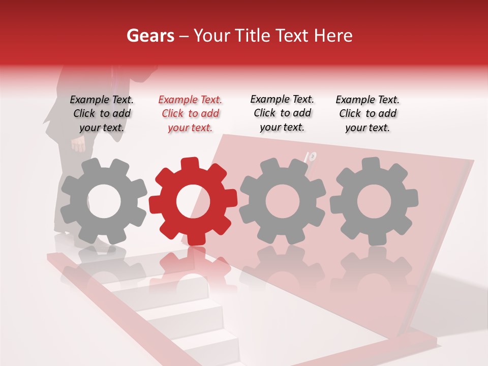 Solution Look White PowerPoint Template