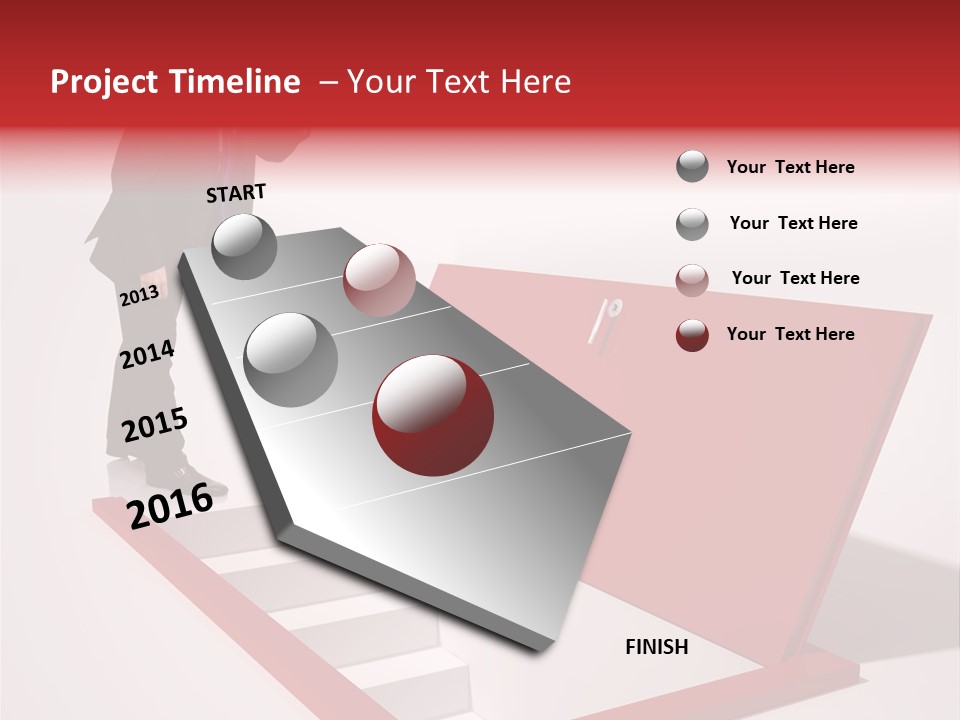 Solution Look White PowerPoint Template