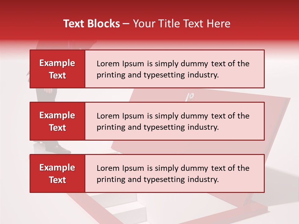 Solution Look White PowerPoint Template