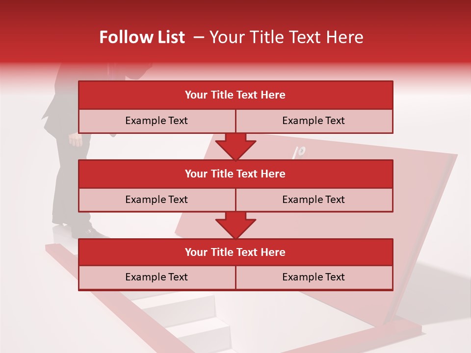 Solution Look White PowerPoint Template
