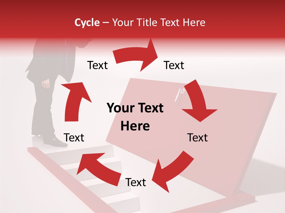 Solution Look White PowerPoint Template