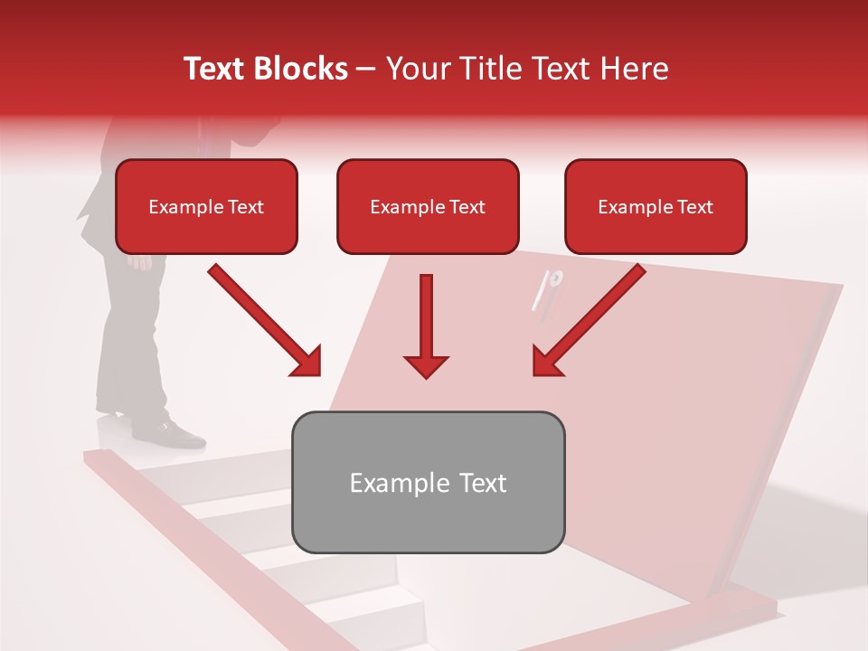 Solution Look White PowerPoint Template