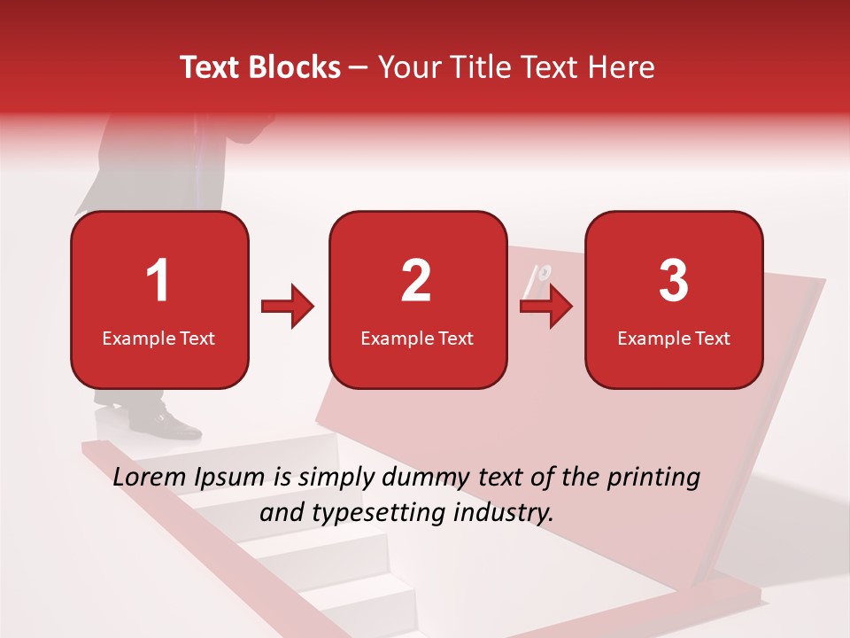 Solution Look White PowerPoint Template