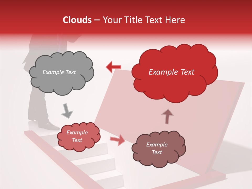 Solution Look White PowerPoint Template