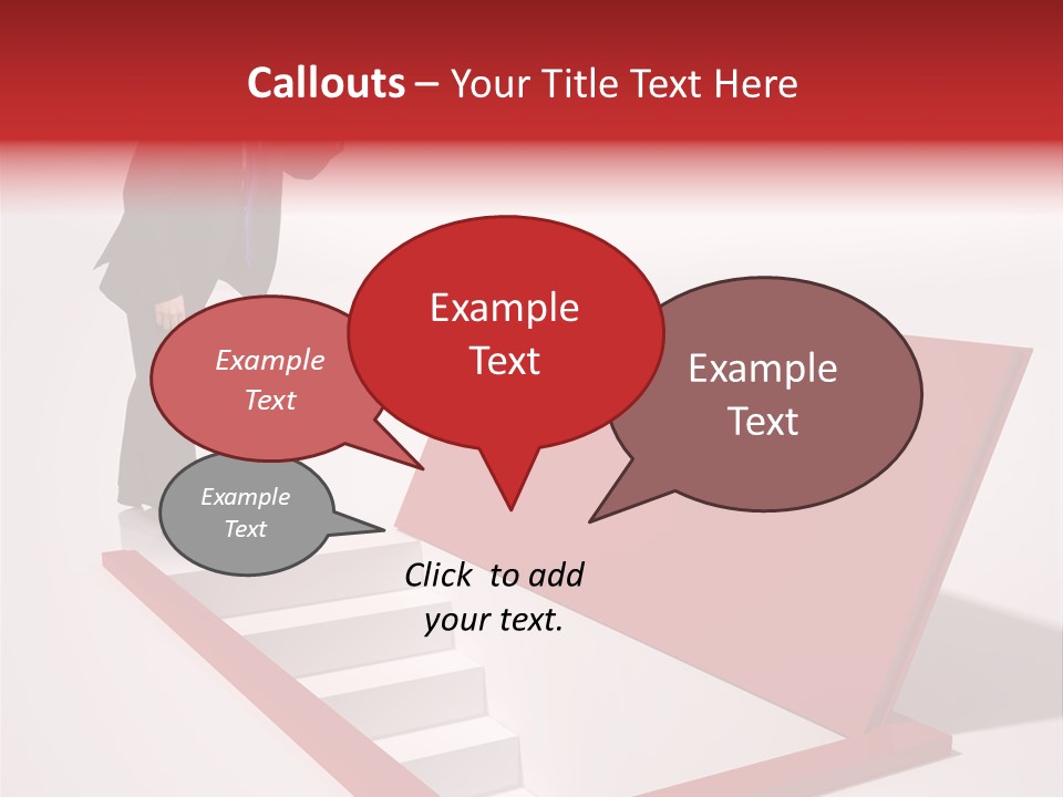 Solution Look White PowerPoint Template