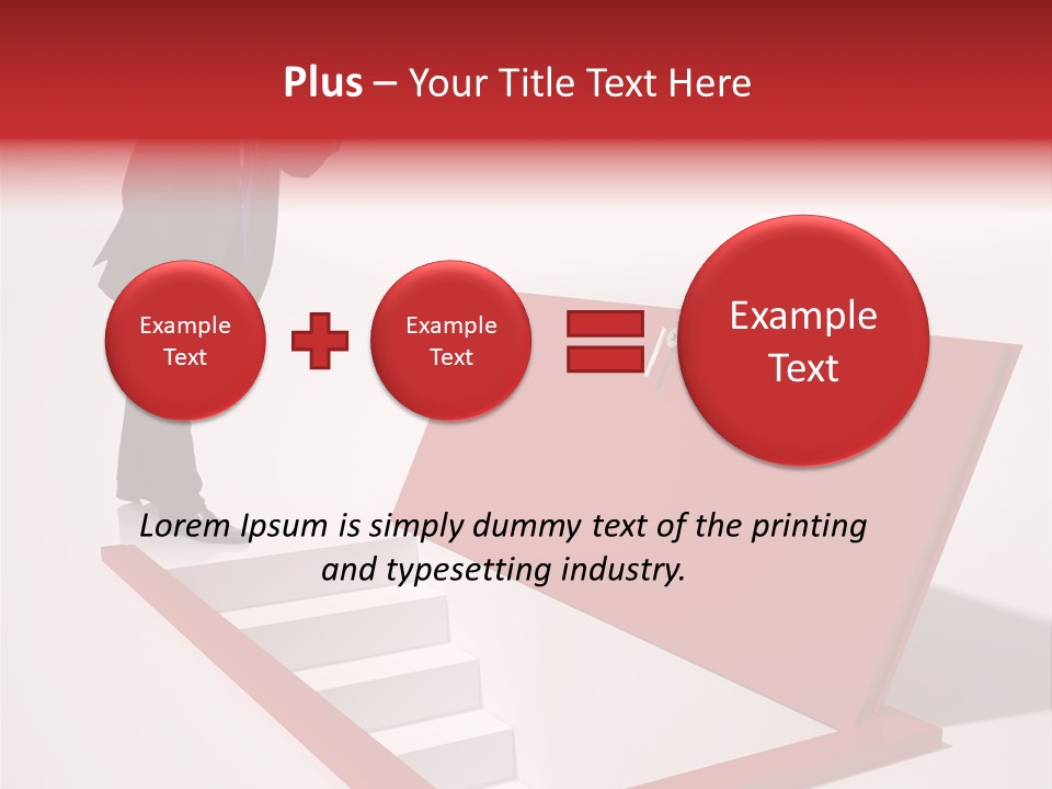 Solution Look White PowerPoint Template