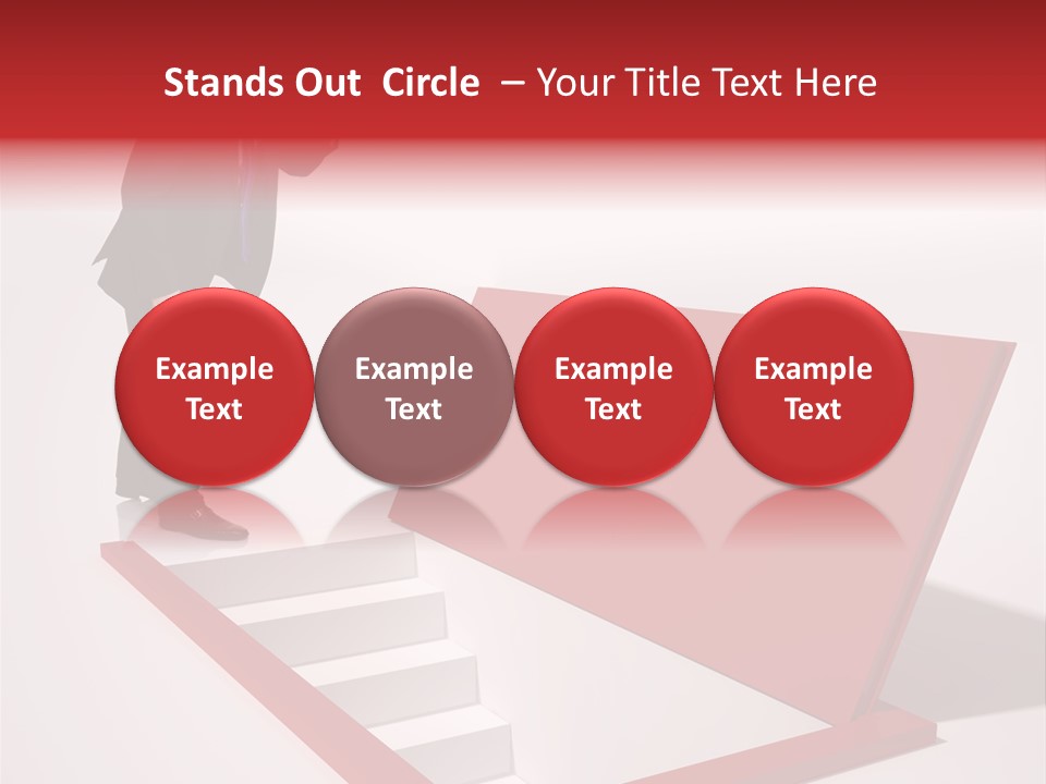 Solution Look White PowerPoint Template