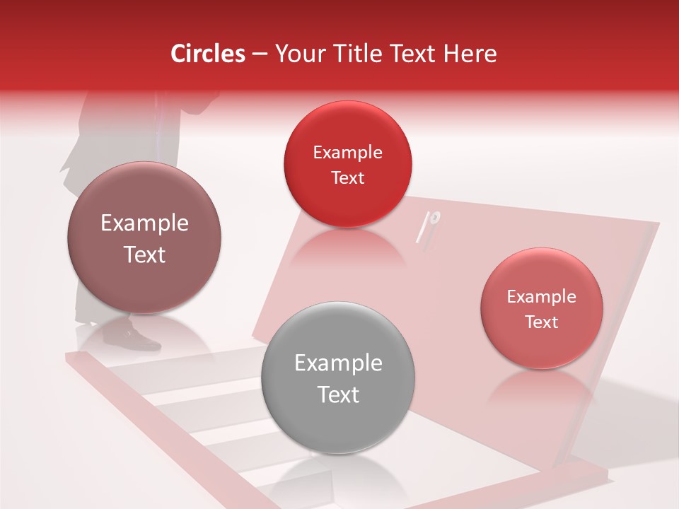 Solution Look White PowerPoint Template