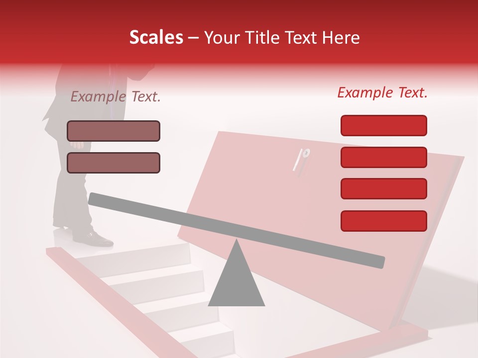 Solution Look White PowerPoint Template