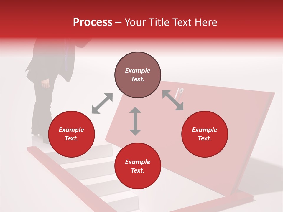 Solution Look White PowerPoint Template